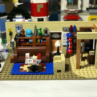 MOC Building Block Set: 16024 TV Series Friends MOC Big Bang Theory