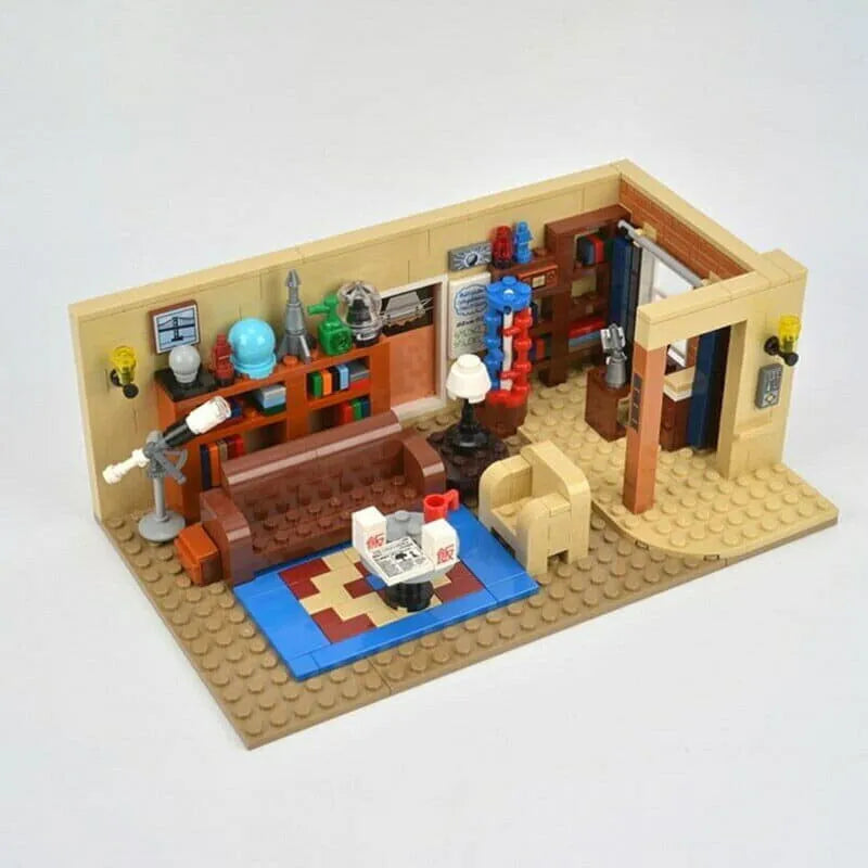 MOC Building Block Set: 16024 TV Series Friends MOC Big Bang Theory