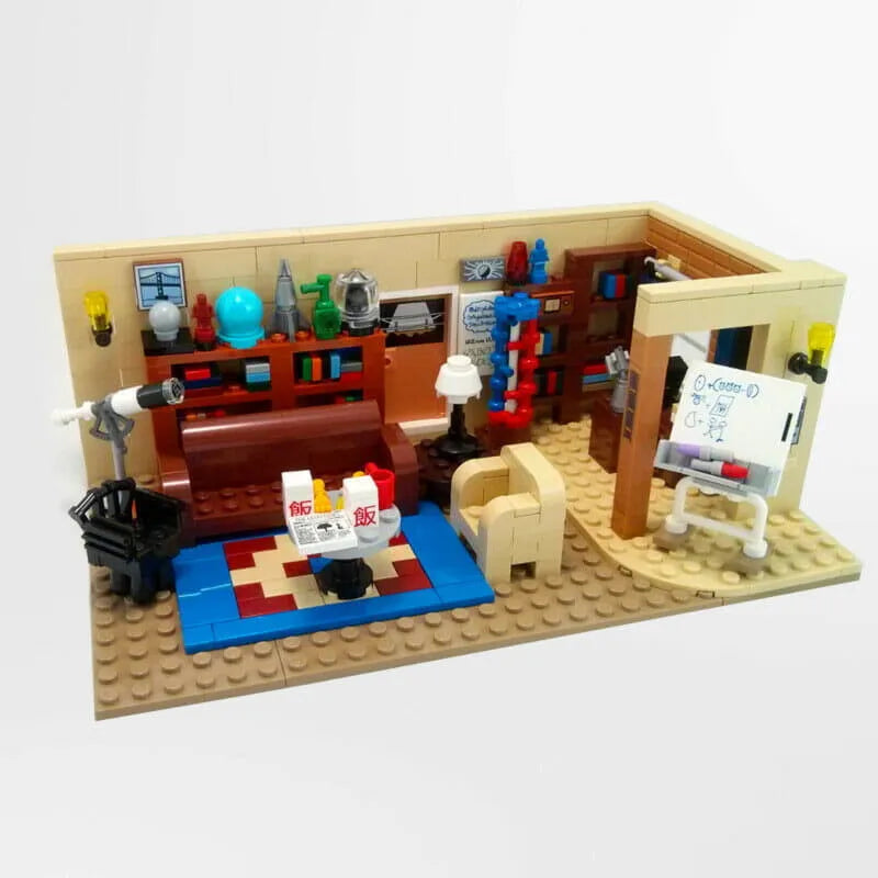 MOC Building Block Set: 16024 TV Series Friends MOC Big Bang Theory