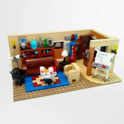 MOC Building Block Set: 16024 TV Series Friends MOC Big Bang Theory