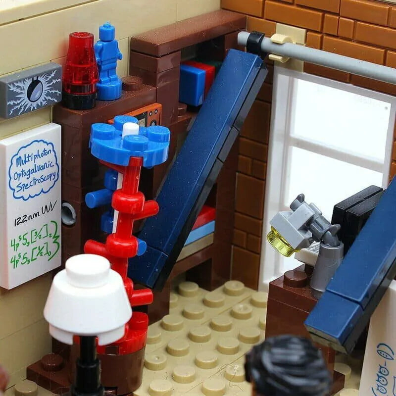 MOC Building Block Set: 16024 TV Series Friends MOC Big Bang Theory