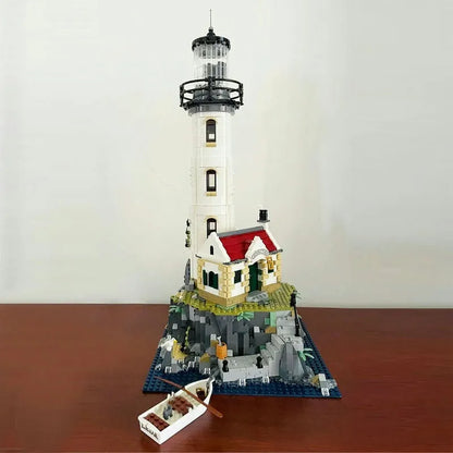 MOC Building Block Set: Motorized Light House MOC 92882