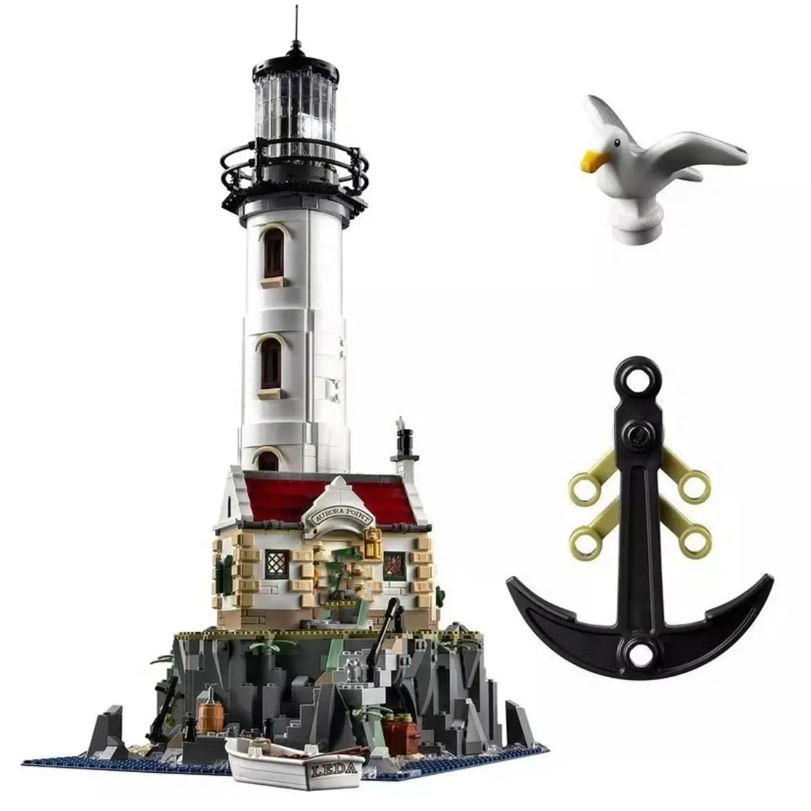 MOC Building Block Set: Motorized Light House MOC 92882