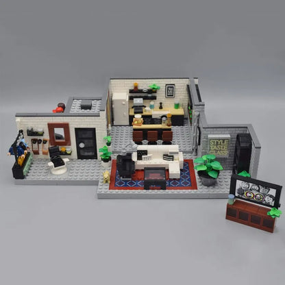 MOC Building Block Set: Queer Eye Fab 5 Loft 12008
