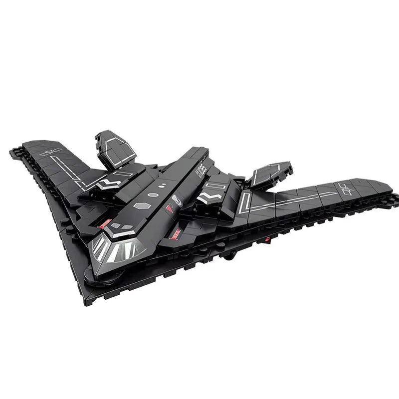 MOC Building Block Set: China H-20 Stealth Bomber Aircraft, Model LY9005