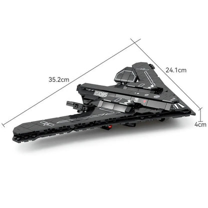 MOC Building Block Set: China H-20 Stealth Bomber Aircraft, Model LY9005