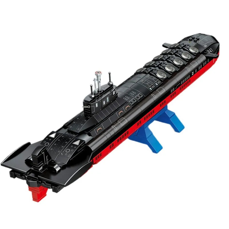 MOC Building Block Set: Nuclear Submarine Navy Warship, Model SY1676