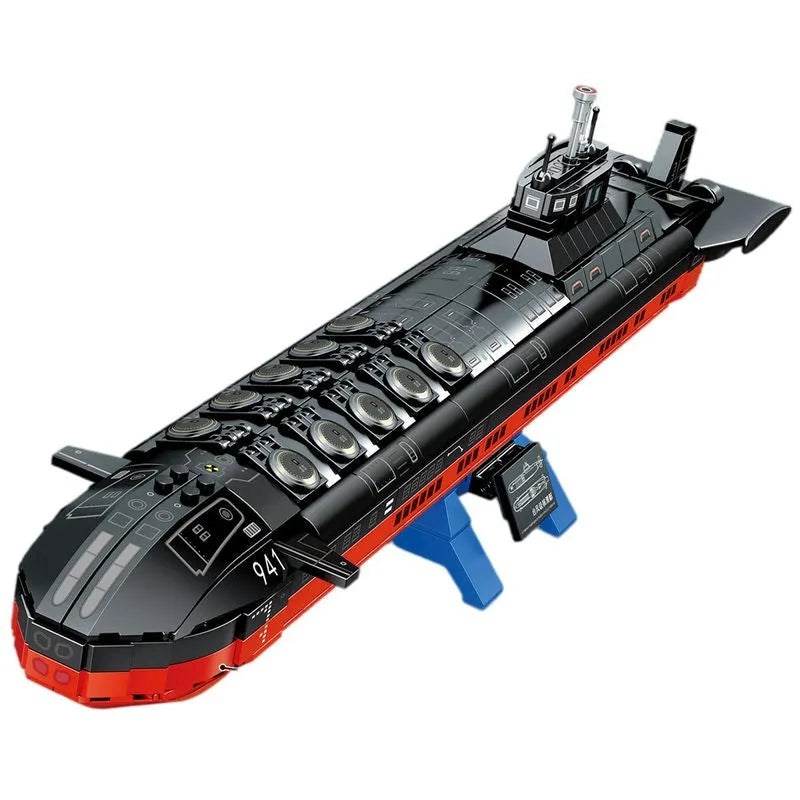 MOC Building Block Set: Nuclear Submarine Navy Warship, Model SY1676