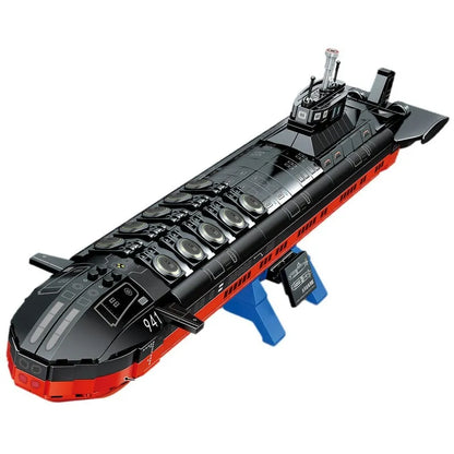 MOC Building Block Set: Nuclear Submarine Navy Warship, Model SY1676