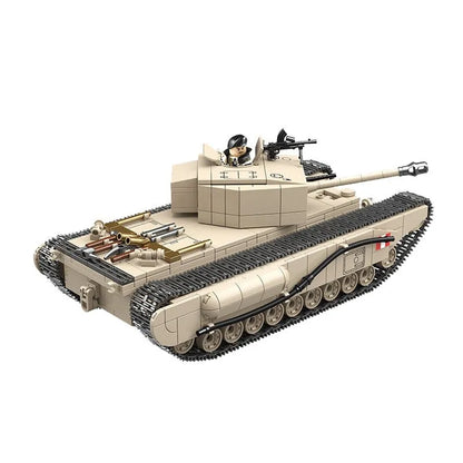 MOC Building Block Set: WW2 Churchill Infantry UK Tank, Model 100238