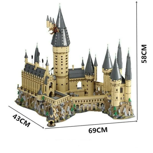 MOC Building Block Set: Movie Expert MOC Harry Potter UCS Hogwarts Castle, Model 16060