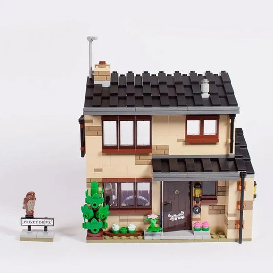 MOC Building Block Set: Movie Harry Potter 4 Privet Drive, Model 80002