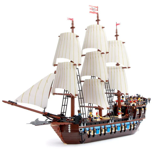 MOC Building Block Set: Movie MOC Imperial Flagship Pirate Ship 22001