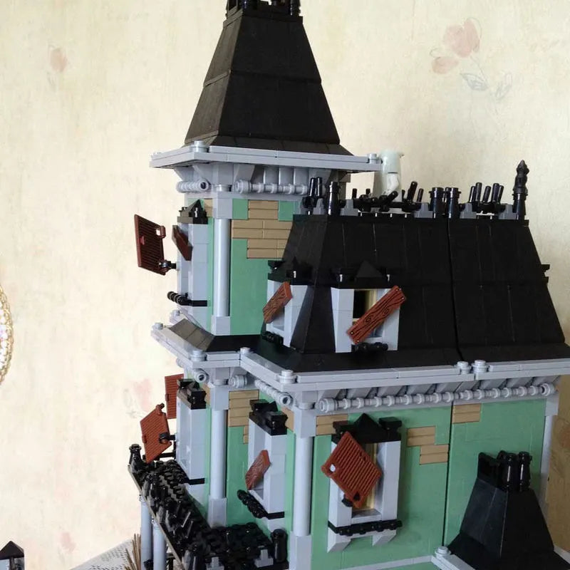 MOC Building Block Set: Movie MOC Monster Fighters Haunted House 16007