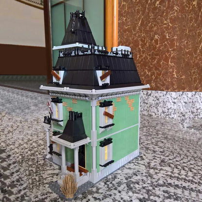 MOC Building Block Set: Movie MOC Monster Fighters Haunted House 16007