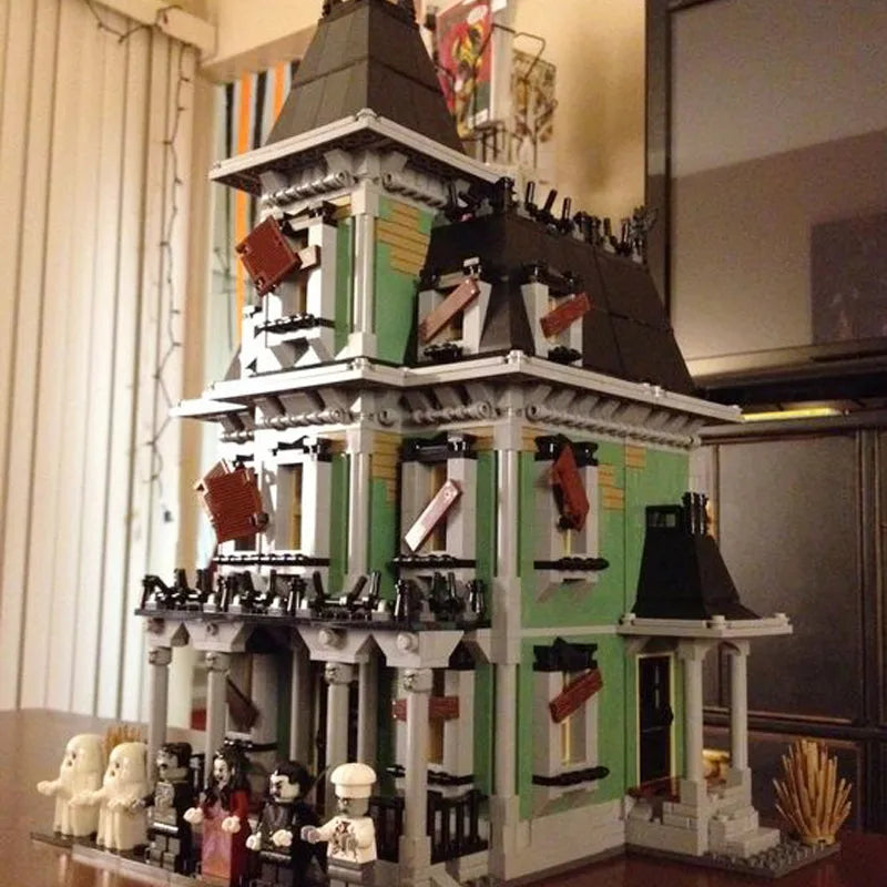 MOC Building Block Set: Movie MOC Monster Fighters Haunted House 16007