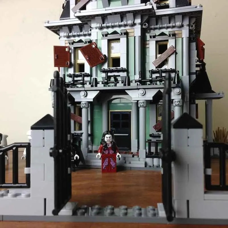 MOC Building Block Set: Movie MOC Monster Fighters Haunted House 16007