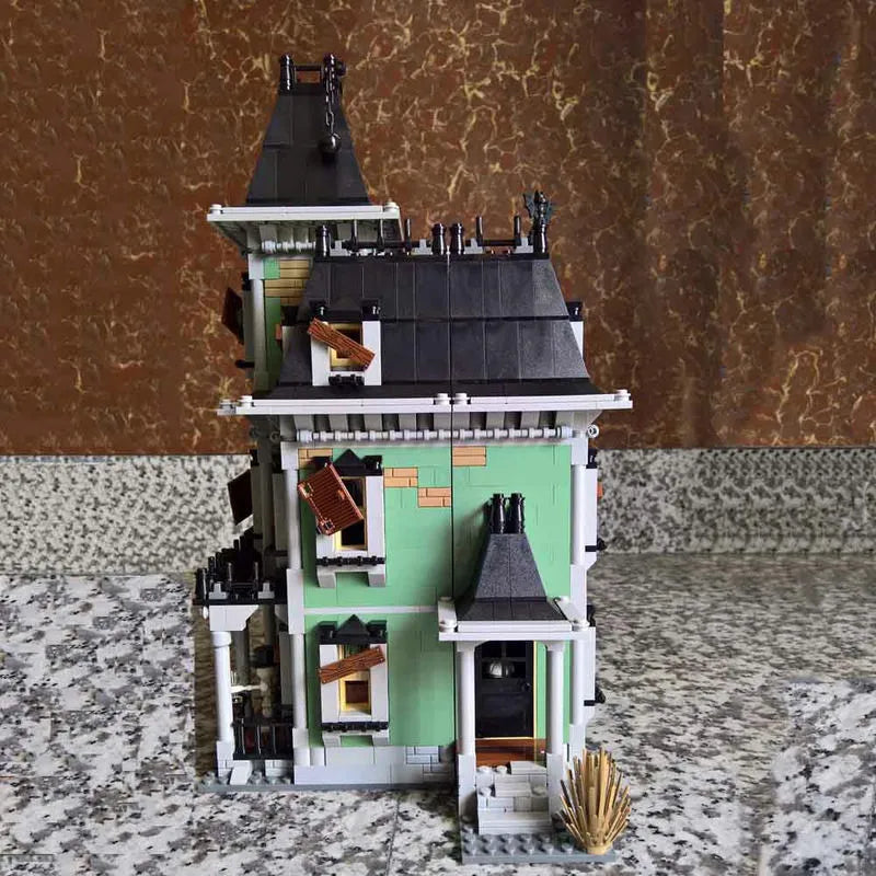 MOC Building Block Set: Movie MOC Monster Fighters Haunted House 16007