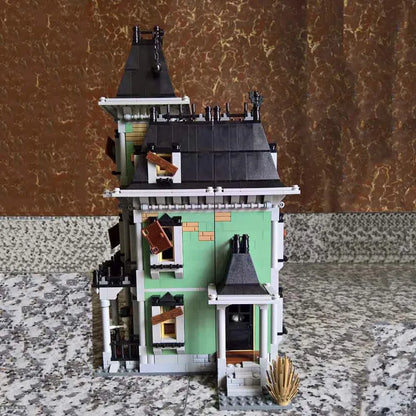 MOC Building Block Set: Movie MOC Monster Fighters Haunted House 16007
