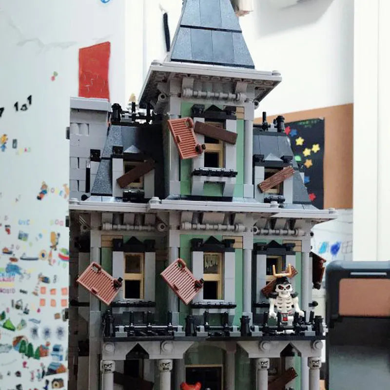 MOC Building Block Set: Movie MOC Monster Fighters Haunted House 16007