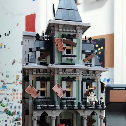 MOC Building Block Set: Movie MOC Monster Fighters Haunted House 16007