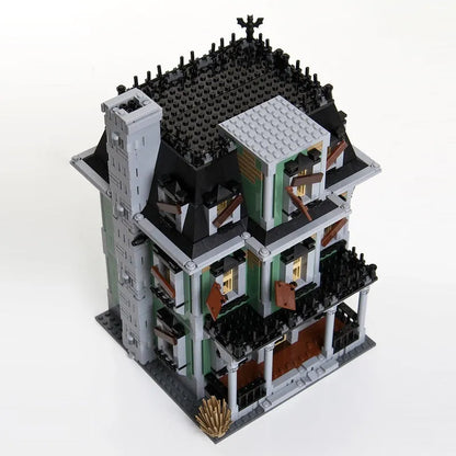 MOC Building Block Set: Movie MOC Monster Fighters Haunted House 16007