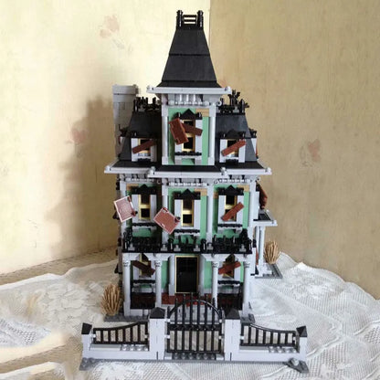 MOC Building Block Set: Movie MOC Monster Fighters Haunted House 16007