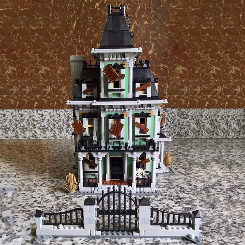 MOC Building Block Set: Movie MOC Monster Fighters Haunted House 16007