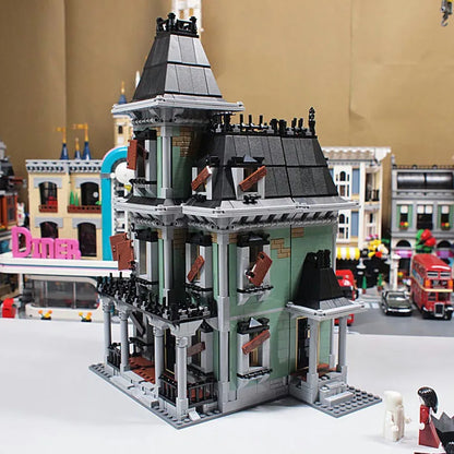 MOC Building Block Set: Movie MOC Monster Fighters Haunted House 16007
