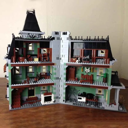 MOC Building Block Set: Movie MOC Monster Fighters Haunted House 16007