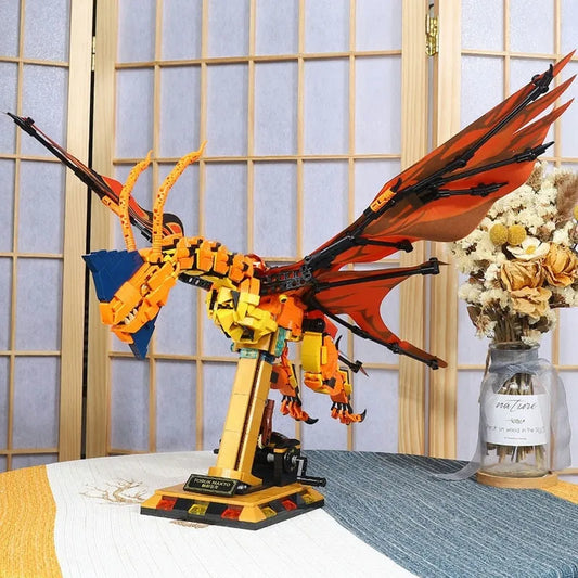 MOC Building Block Set: Movie Phantom Fly Dragon 13004
