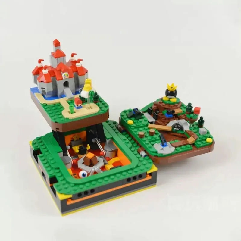 MOC Building Block Set: Movie Super Mario 64 Question Mark MOC, Model 60144