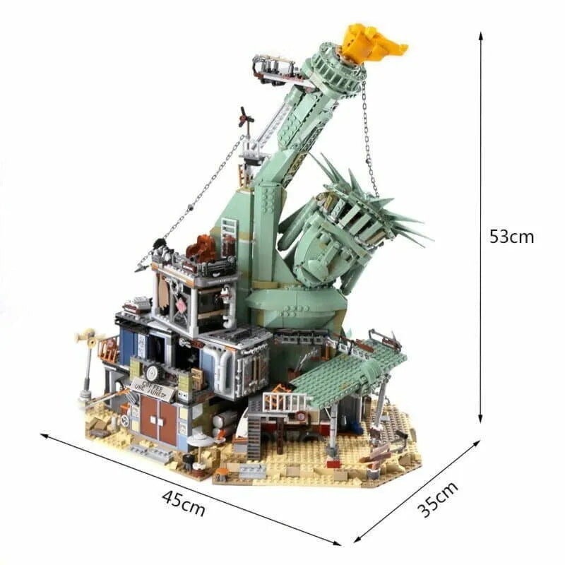 MOC Building Block Set: Movie MOC Welcome to Apocalypseburg, Model 45014