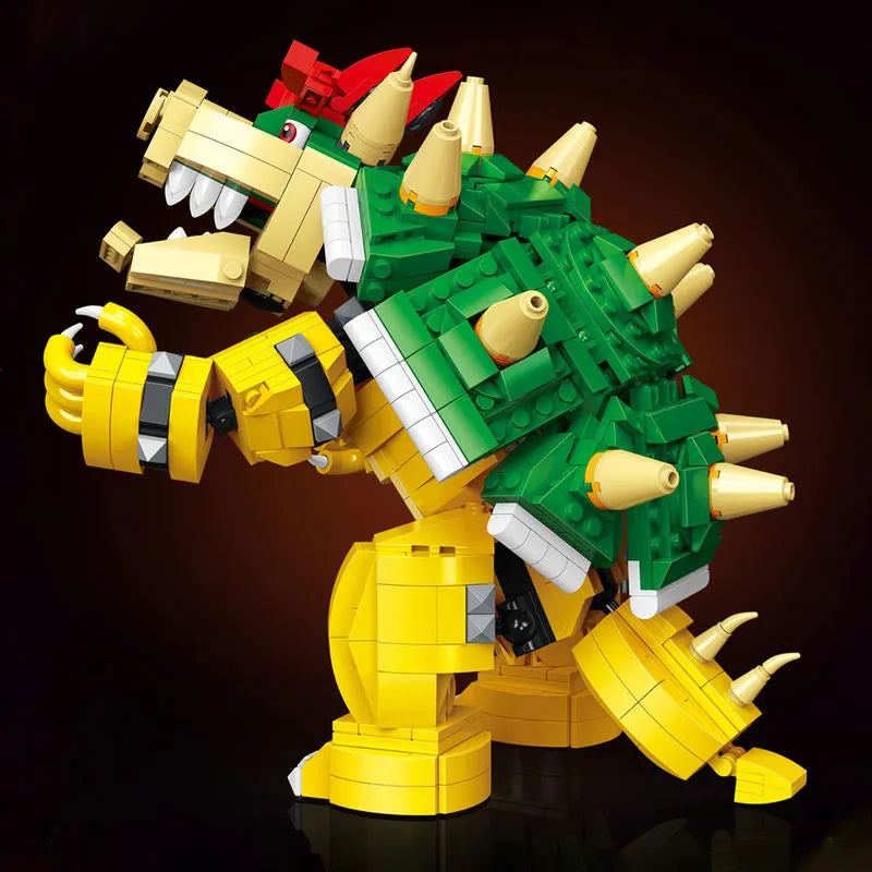 MOC Building Block Set: Movies Super Mario Mighty Bowser 99068