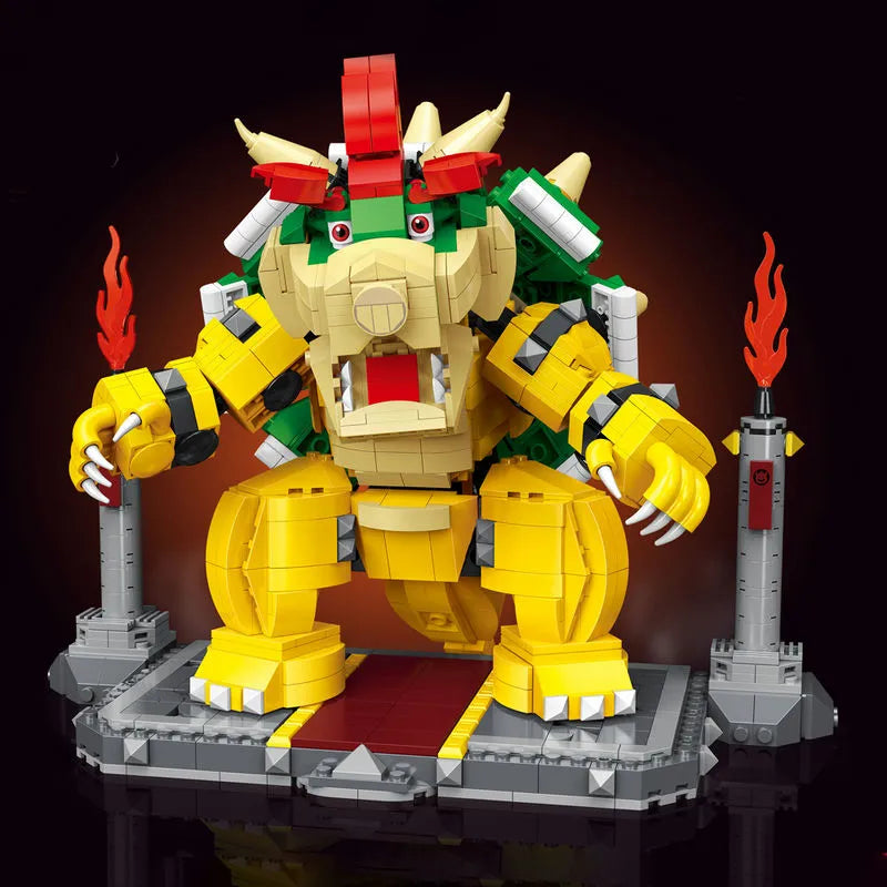 MOC Building Block Set: Movies Super Mario Mighty Bowser 99068