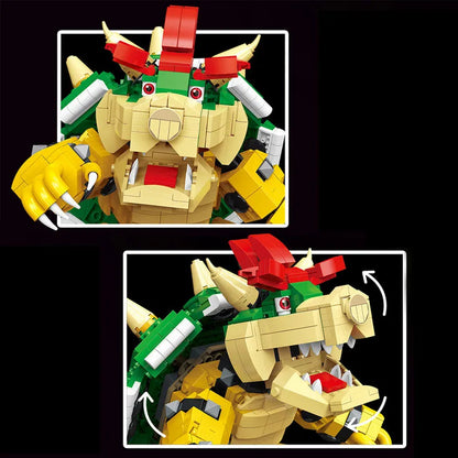 MOC Building Block Set: Movies Super Mario Mighty Bowser 99068