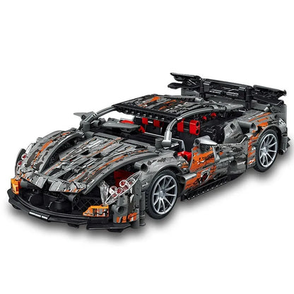 MOC Building Block Set: RC Motorized McLaren Concept Roadster C013, Model C013PF
