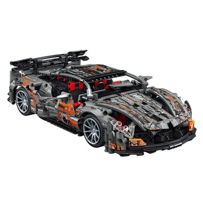 MOC Building Block Set: RC Motorized McLaren Concept Roadster C013, Model C013PF