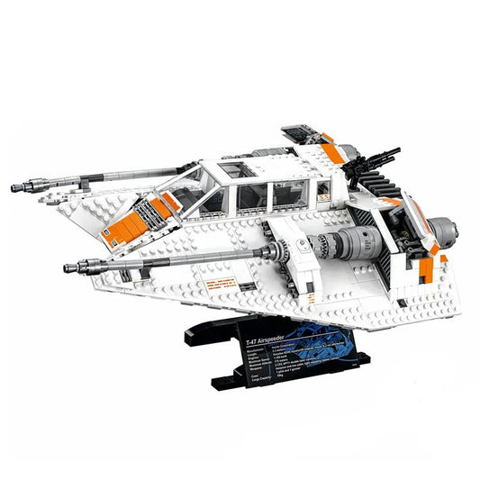 MOC Building Block Set: Star Wars MOC 05084 Rebel Snowspeeder, Model 05084 / M968