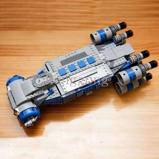 MOC Building Block Set: Star Wars 60018 Resistance I-TS Transport