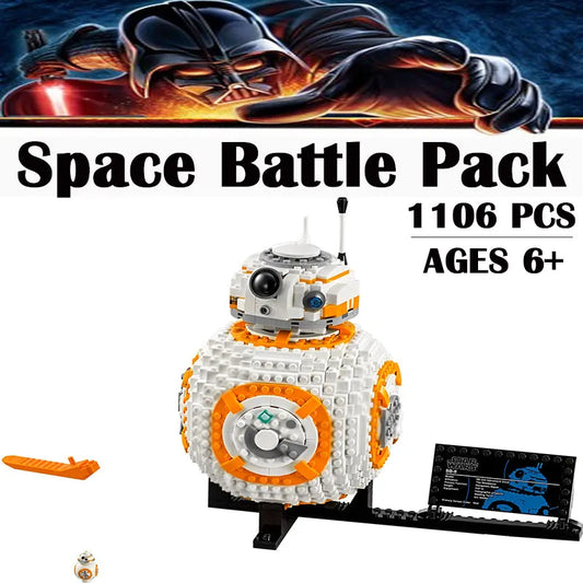 MOC Building Block Set: Star Wars MOC BB-8 Robot 10906, Model 10906 / 05128