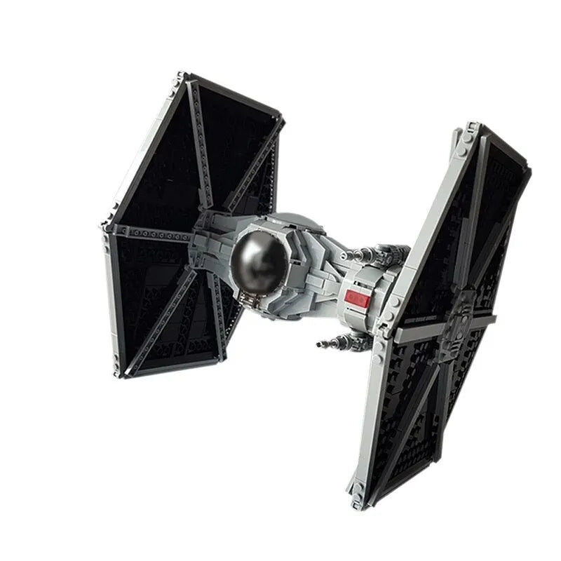 MOC Motorized Building Block Set: Star Wars Custom MOC Brute TIE Interceptor, Model 23882