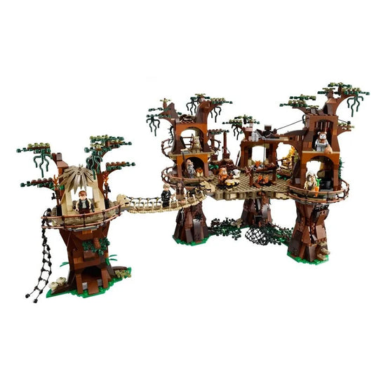 MOC Building Block Set: Star Wars MOC Ewok Village, Model 05047 / 20236