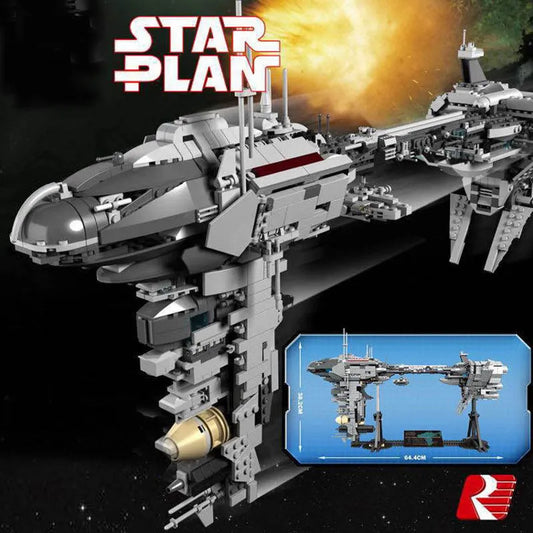 MOC Building Block Set: Star Wars MOC Nebulon-B Medical Frigate 05083