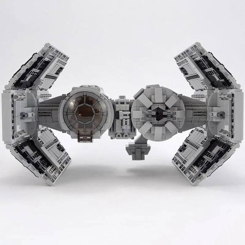 MOC Motorized Building Block Set: Star Wars Custom MOC Tie Bomber, Model 22018