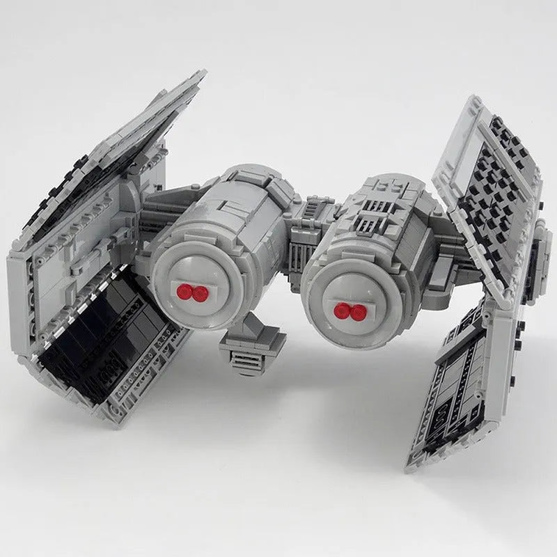 MOC Motorized Building Block Set: Star Wars Custom MOC Tie Bomber, Model 22018