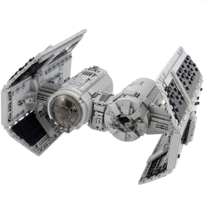 MOC Motorized Building Block Set: Star Wars Custom MOC Tie Bomber, Model 22018
