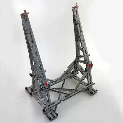 MOC Building Block Set: Star Wars MOC Vertical Display Stand for Millennium Falcon