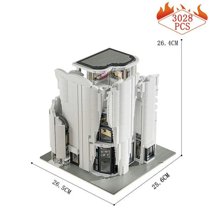MOC Building Block Set: Street Expert MOC Luxury Flagship Store, Model LS 88001