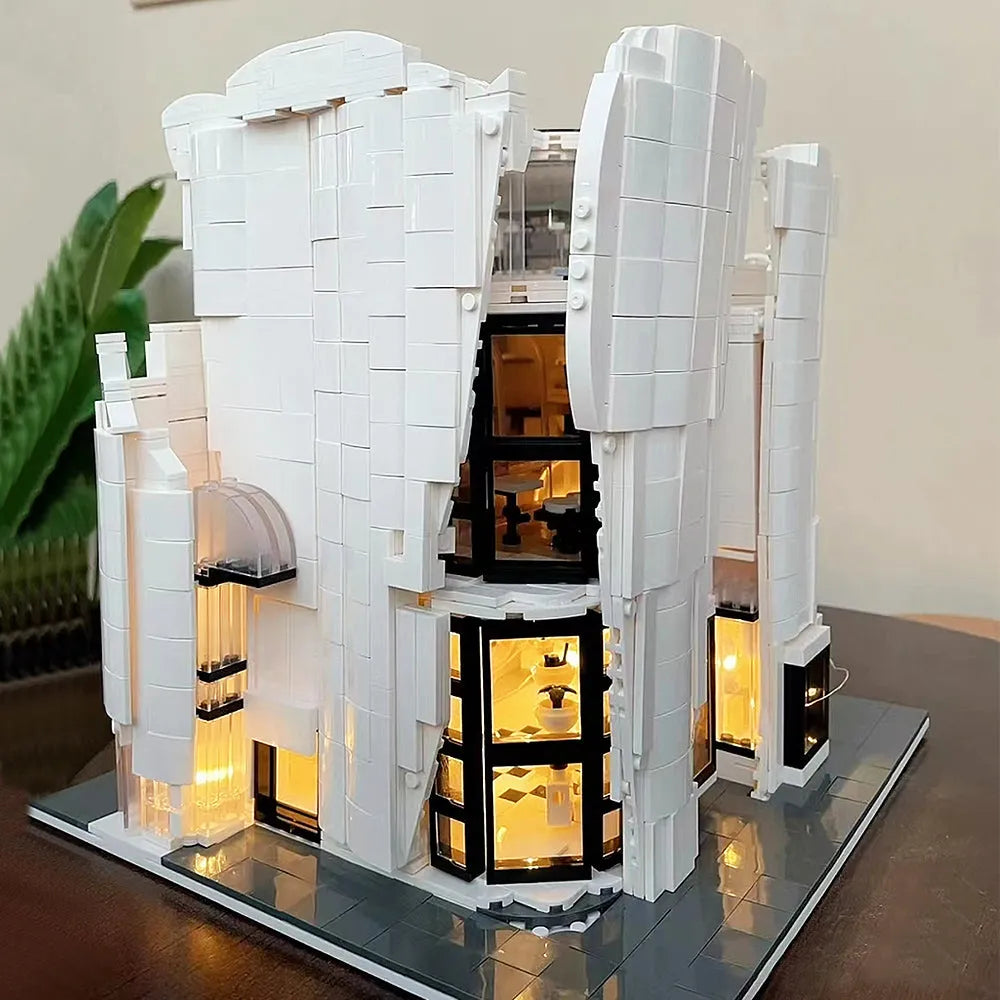 MOC Building Block Set: Street Expert MOC Luxury Flagship Store, Model LS 88001
